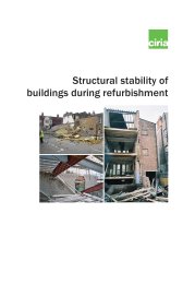 Structural stability of buildings during refurbishment