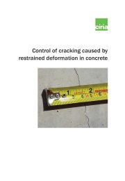 Control of cracking caused by restrained deformation in concrete
