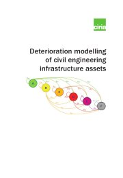 Deterioration modelling of civil engineering infrastructure assets