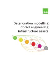 Deterioration modelling of civil engineering infrastructure assets