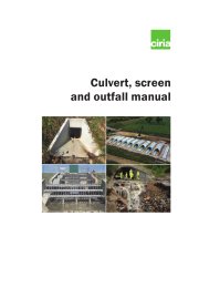 Culvert, screen and outfall manual