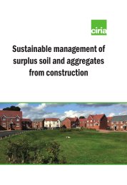Sustainable management of surplus soil and aggregates from construction