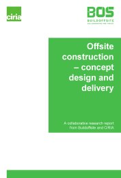 Offsite construction - concept design and delivery