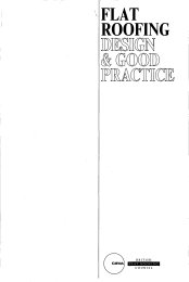 Flat roofing design and good practice