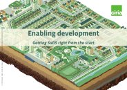 Enabling development. Getting SuDS right from the start