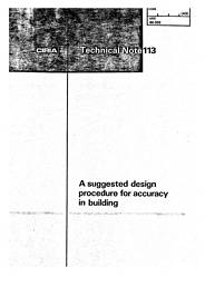 Suggested design procedure for accuracy in building