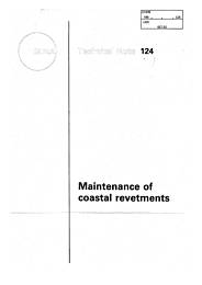 Maintenance of coastal revetments