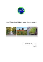 Multi-functional urban green infrastructure