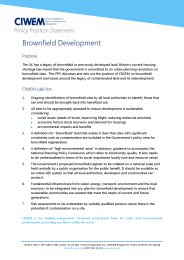 Brownfield development
