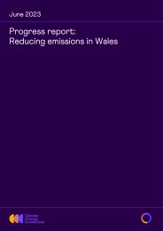 Progress report. Reducing emissions in Wales