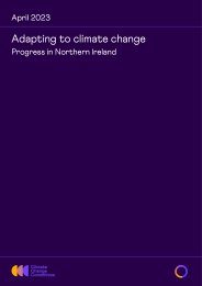 Progress in adapting to climate change. Progress in Northern Ireland