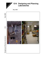 Designing and planning laboratories