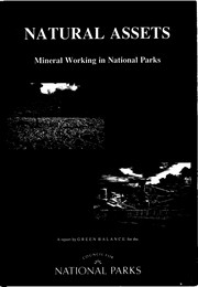 Natural assets: mineral working in National Parks