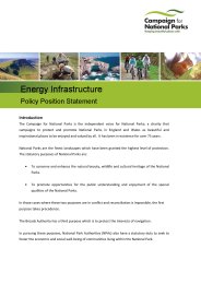 Energy infrastructure