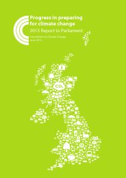 Progress in preparing for climate change - 2015 report to Parliament