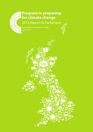 Progress in preparing for climate change - 2015 report to Parliament
