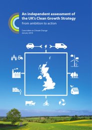 Independent assessment of the UK's clean growth strategy. From ambition to action