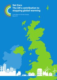 Net Zero. The UK's contribution to stopping global warming