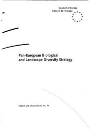 Pan-European biological and landscape diversity strategy