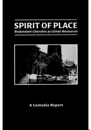 Spirit of place: redundant churches as urban resources