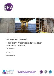 Reinforced concrete - history, properties and durability of reinforced concrete