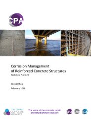 Corrosion management of reinforced concrete structures