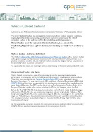 What is upfront carbon?