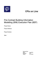 Pre-contract building information modelling (BIM) execution plan (BEP)