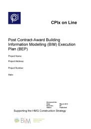 Post contract-award building information modelling (BIM) execution plan (BEP)