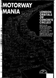 Motorway mania - London orbitals or concrete circles?
