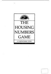 The housing numbers game - a campaigners' guide