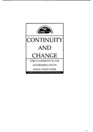 Continuity and change - main report