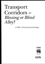 Transport corridors - blessing or blind alley?