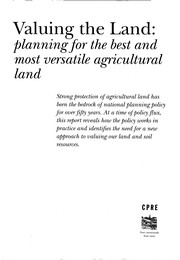 Valuing the land - planning for the best and most versatile agricultural land