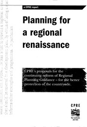 Planning for a regional renaissance