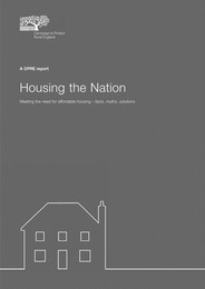 Housing the nation - meeting the need for affordable housing - facts, myths, solutions