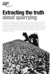 Extracting the truth about quarrying