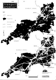 Tranquil areas - South West region