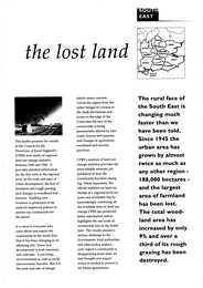 Lost land - South East