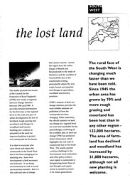 Lost land - South West