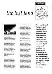 Lost land - Yorkshire and Humberside