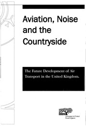 Aviation, noise and the countryside