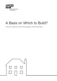 A basis on which to build?
