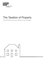 Taxation of property