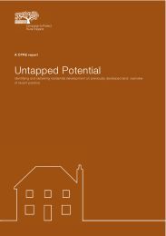 Untapped potential - identifying and delivering residential development on previously developed land: overview of recent practice