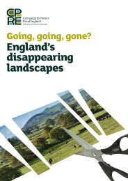 Going, going, gone? England's disappearing landscapes