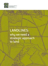 Landlines - why we need a strategic approach to land