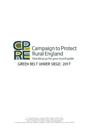 Green belt under siege - 2017