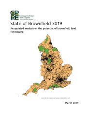 State of brownfield 2019 - an updated analysis on the potential of brownfield land for housing