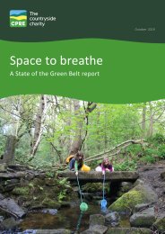 Space to breathe - a state of the green belt report